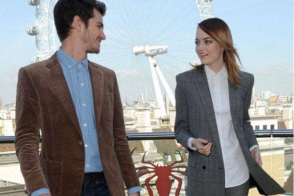 Emma Stone and Andrew Garfield