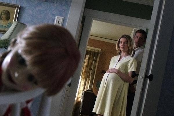 Ward Horton and Annabelle Wallis from Annabelle
