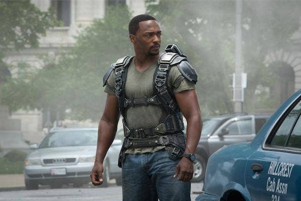 Anthony Mackie from Captain America: The Winter Soldier