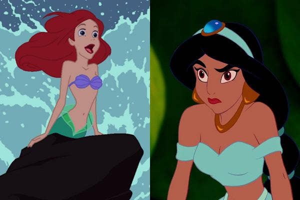 ariel, the little mermaid, little mermaid ariel, aladdin, princess jasmine, aladdin princess jasmine, disney princess, disney ariel, disney little mermaid, disney aladdin, disney princess jasmine, disney cartoons, disney princesses, love, love lessons, di