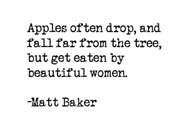 matt baker love quotes
