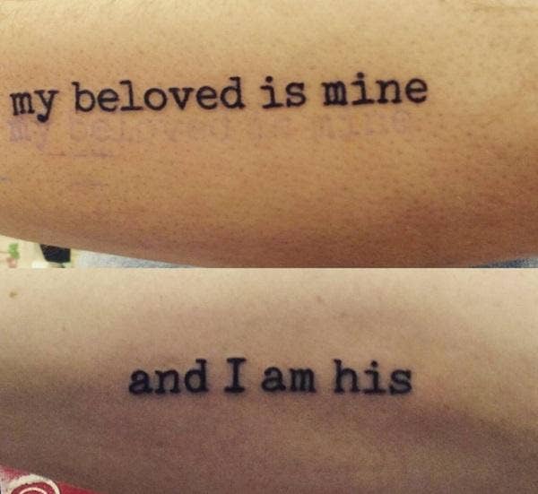 couples tattoos Instagram