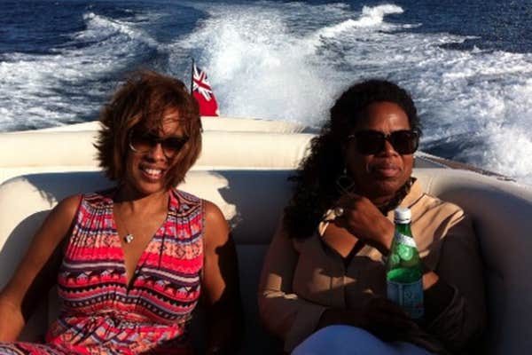 Celebrity Female Best Friends Oprah Winfrey and Gayle King