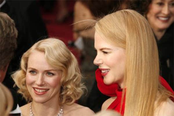 Celebrity Female Best Friends Nicole Kidman and Naomi Watts