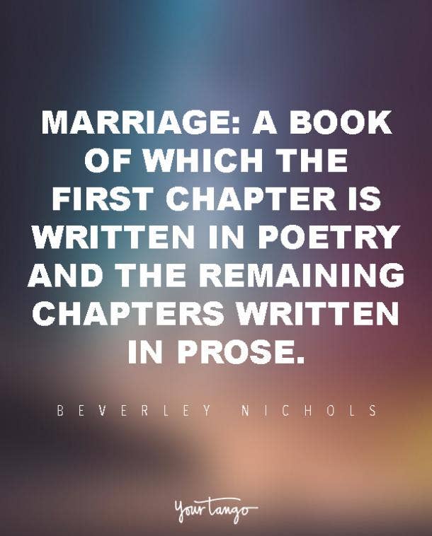 Beverley Nichols marriage quote