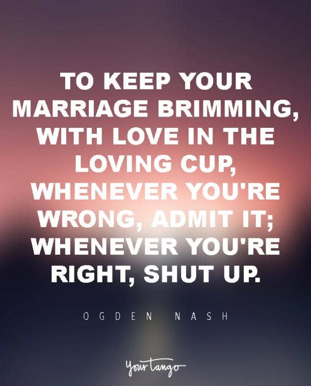 Ogden Nash marriage quote