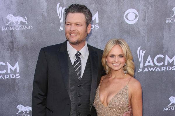 blake shelton miranda lambert dressed up
