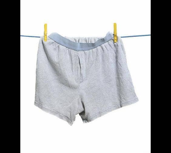 Drying Your Hair In Boxers