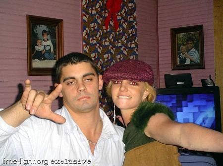 Britney Spears and Jason Alexander