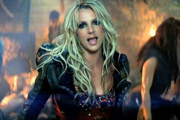Britney Spears in I Wanna Go