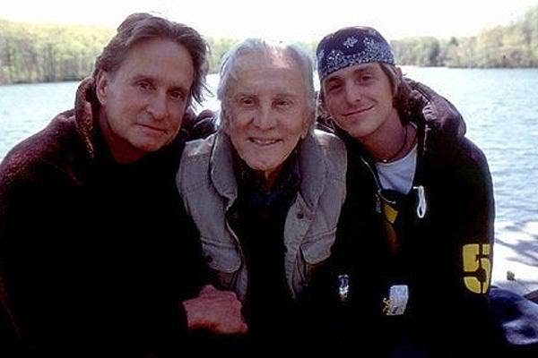 michael douglas kirk douglas cameron douglas
