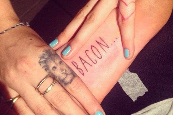 cara delevigne tattoo