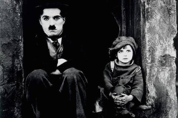 Charlie Chaplin in The Kid