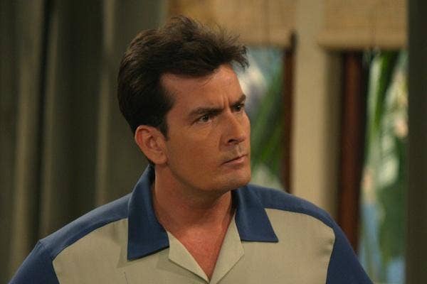 Charlie Sheen from Two and a Half Men