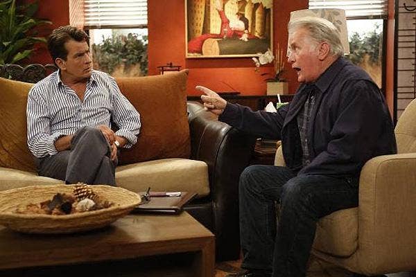 charlie sheen martin sheen