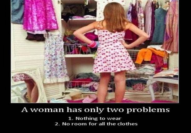 Closet full of nothing