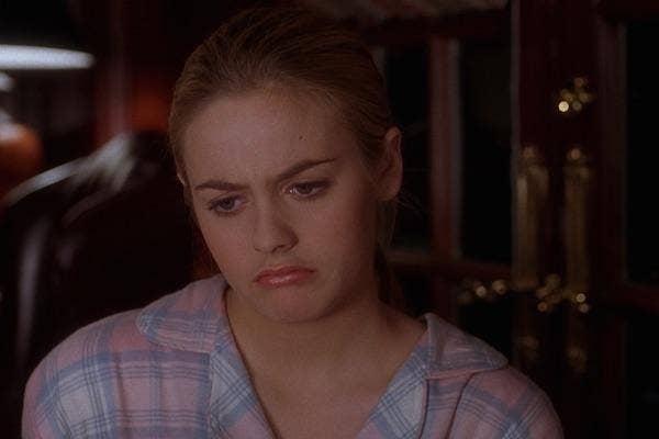 Alicia Silverstone as Cher Horowitz from Clueless
