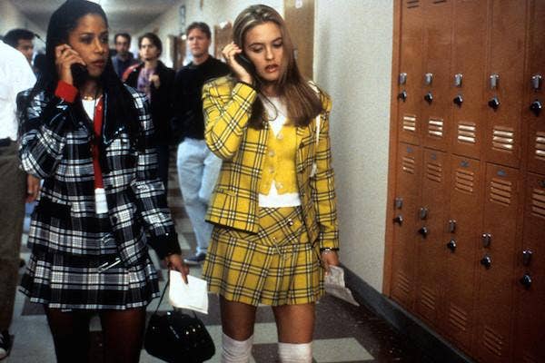 Stacey Dash as Dionne and Alicia Silverstone as Cher Horowitz from Clueless