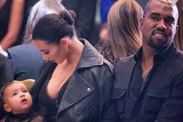 Kim Kardashian and Kanye West