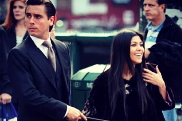 Kourtney Kardashian and Scott Disick