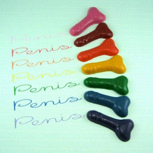 penis crayons