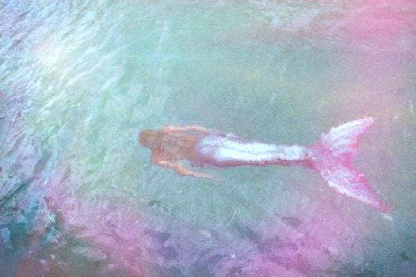 Mermaid in the sea