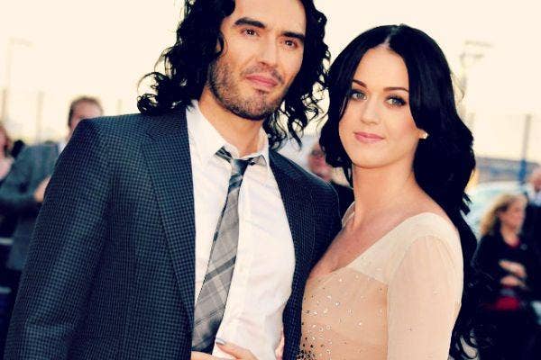 Katy Perry and Russell Brand