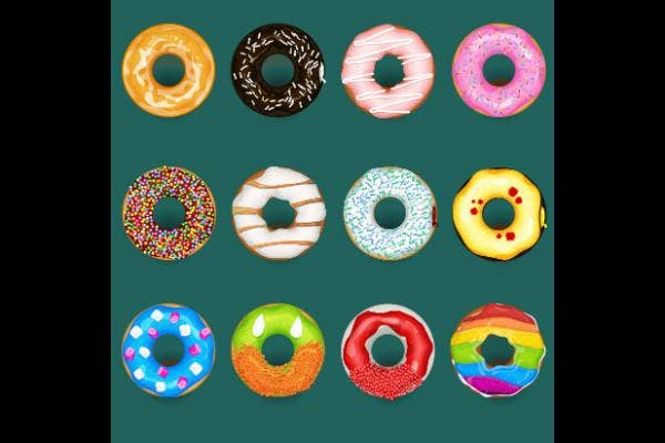 Doughnut And Black Licorice