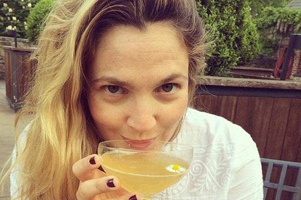 drew barrymore no makeup