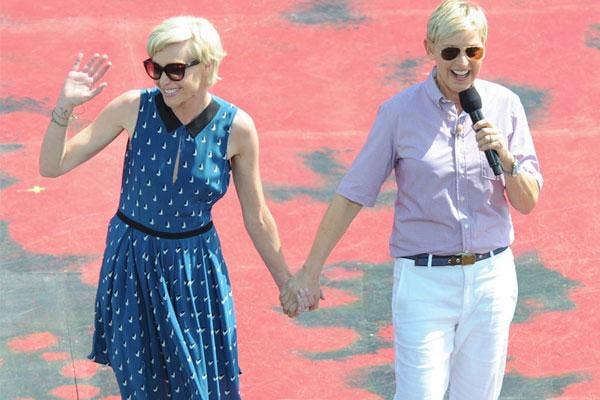 Ellen DeGeneres and Portia de Rossi