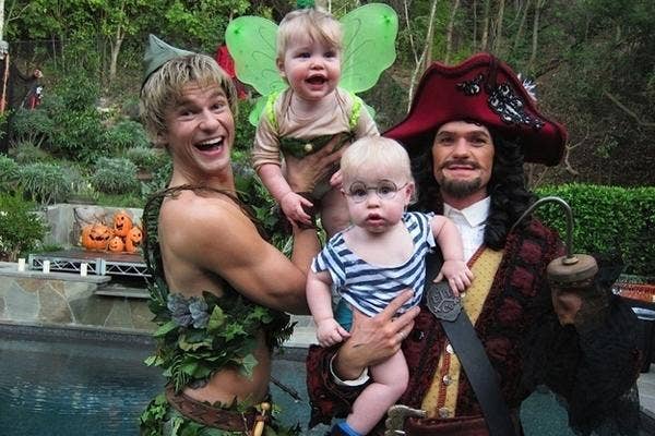 Neil Patrick Harris and David Burtka Halloween