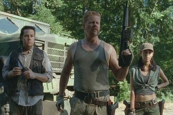AMC The Walking Dead Eugene Porter Abraham Ford Rosita Josh McDermitt Michael Cudlitz Christian Serratos