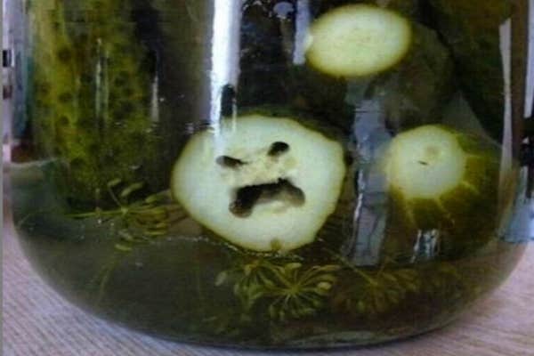 Pickle face.