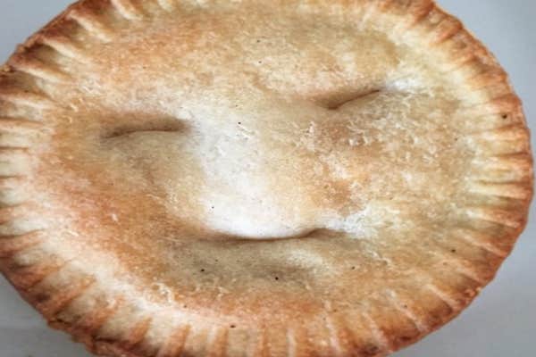 Pie face.