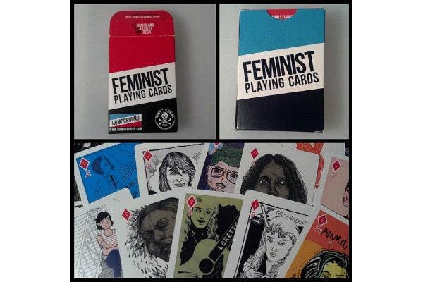 Feminist gifts: Feminist playing cards