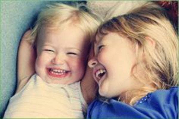 kids laughing