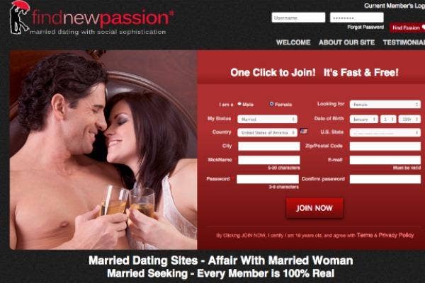 Dating sites for married