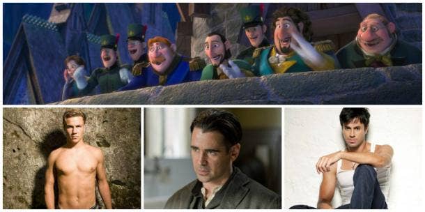 Foreign dignitaries (from Germany, Ireland and Spain) in Disney&#039;s &#039;Frozen&#039; and Colin Farrell, Enrique Iglesias and Mario Gotze