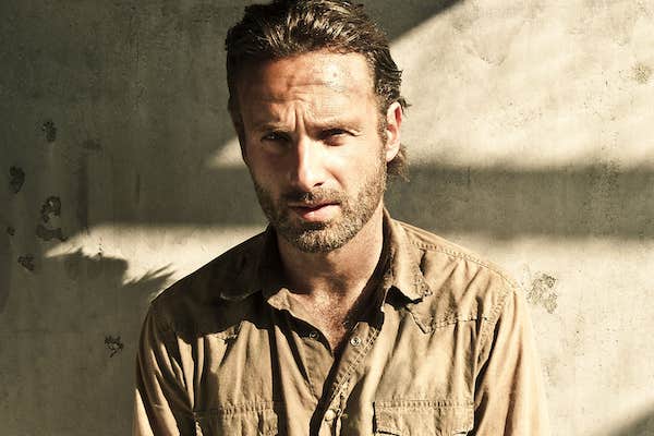 Andrew Lincoln as Rick Grimes from The Walking Dead AMC