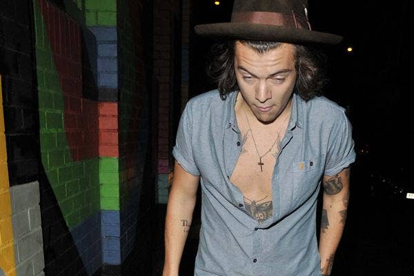 harry styles tattoos