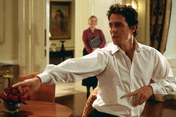 Hugh Grant from Love Actually