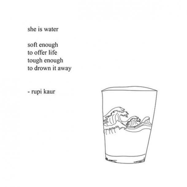 <strong>On self worth.</strong> rupi kaur poems strong woman quotes feminism
