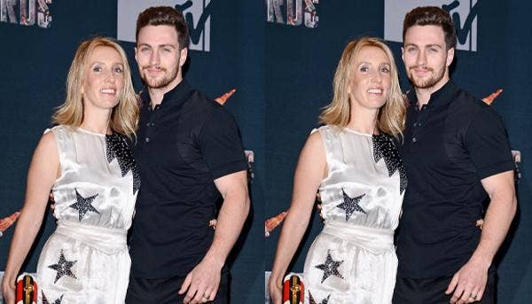 11. Sam Taylor Wood and Aaron Taylor Wood Hollywood's Hottest Cougars & Their Boy Toys