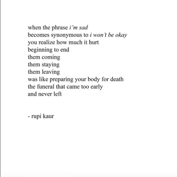 21 Quotes By Feminist Poet Rupi Kaur On Grief Heartbreak Yourtango