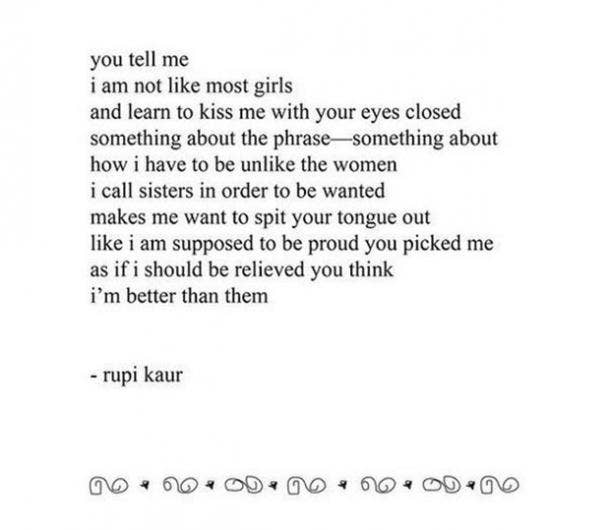 <strong>On bad judgement.</strong> rupi kaur poems strong woman quotes feminism