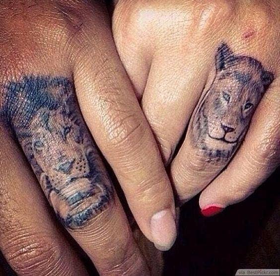 Partner tattoos Small Matching