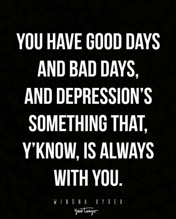 It will always be a part of you. Inspiring Mental Health Quotes Celebrities