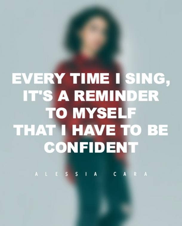 <strong></strong> Alessia Cara Quotes No Makeup Confidence