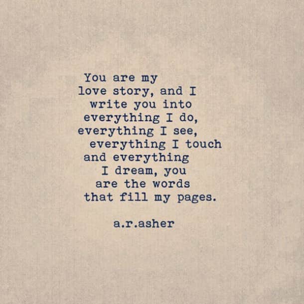 10 Love Poems By Instagram Poet A R Asher That Perfectly Describe How You Feel Yourtango