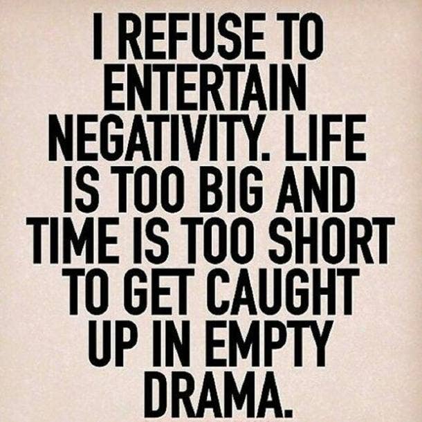Drama Free Philosophy Drama Free Quotes Drama Quotes